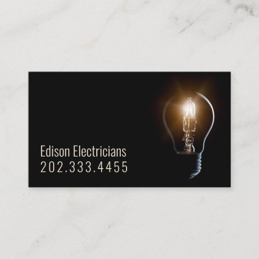 Elektrisch Visitekaartje (Voorkant)