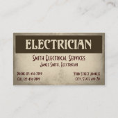 Elektrisch Visitekaartje (Voorkant)