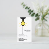 Elektrisch Visitekaartje (Staand voorkant)