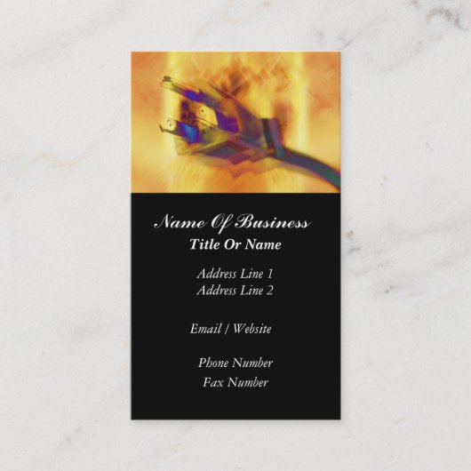 Elektrisch Visitekaartje (Voorkant)