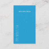 Elektrisch Visitekaartje (Achterkant)