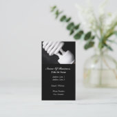 Elektrisch Visitekaartje (Staand voorkant)