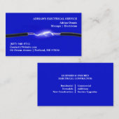 Elektrisch Visitekaartje (Voorkant / Achterkant)