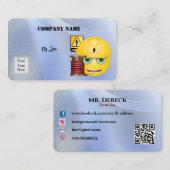 Elektrisch Visitekaartje (Voorkant / Achterkant)