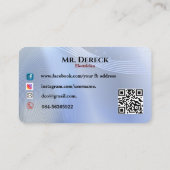 Elektrisch Visitekaartje (Achterkant)