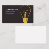 Elektrisch Visitekaartje! Visitekaartje (Voorkant / Achterkant)