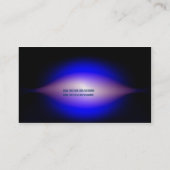 Elektrisch Visitekaartje voor bedrijfsmatig gloeie (Achterkant)