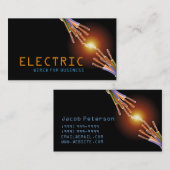 Elektrisch Visitekaartje voor de bouw (Voorkant / Achterkant)