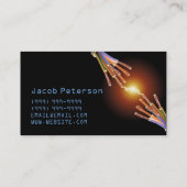 Elektrisch Visitekaartje voor de bouw (Achterkant)