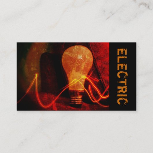 Elektrisch Visitekaartje voor de bouw (Voorkant)
