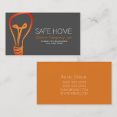 Elektrisch Visitekaartje voor de bouw (Voorkant / Achterkant)