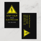 Elektrisch Visitekaartje voor de bouw (Voorkant / Achterkant)