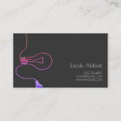 Elektrisch Visitekaartje voor de bouw (Achterkant)