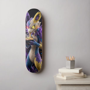 Elektrisch Vossen Ramen Feest Persoonlijk Skateboard