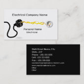 Elektrisch zakelijk Visitekaartje (Voorkant / Achterkant)