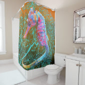 Elektrisch zeepaarddouchegordijn douchegordijn (In situ)