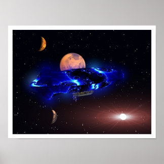 Elektrisch Zeppelin Poster