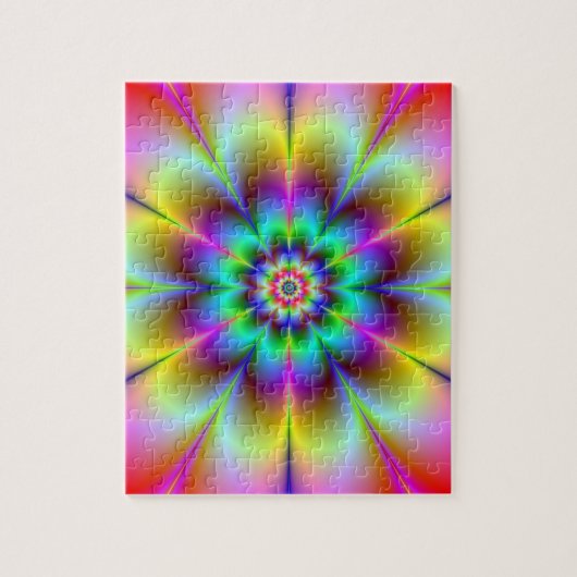 Elektrische aanjager Puzzle Legpuzzel (Verticaal)