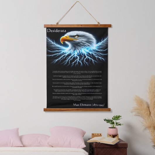 Elektrische adelaar hangend wandkleed (Slaapkamer)