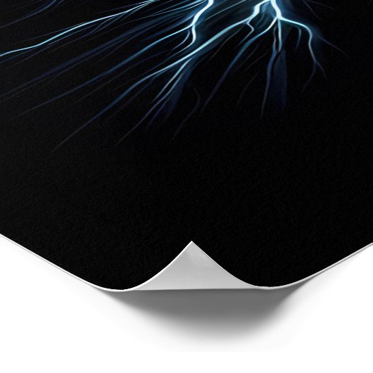 Elektrische adelaar poster (Hoek)