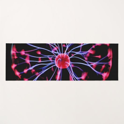 Elektrische afvoer van plasma-Ball Yogamat (Voorkant (horizontaal))