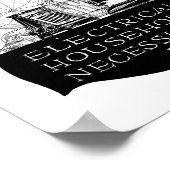  elektrische apparaten en toestellen uit de jaren  poster (Hoek)