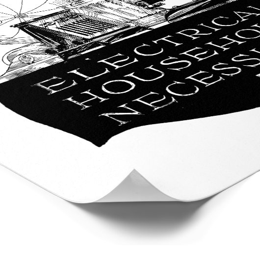  elektrische apparaten en toestellen uit de jaren  poster (Hoek)