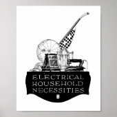  elektrische apparaten en toestellen uit de jaren  poster (Voorkant)