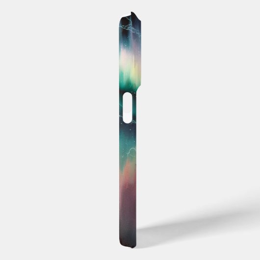 Elektrische Aurora Roos Noorderlicht Gotische Bloe Case-Mate iPhone Case (Achterkant / Rechts)