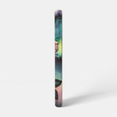 Elektrische Aurora Roos Noorderlicht Gotische Bloe Samsung Galaxy Hoesje (Linkerkant)