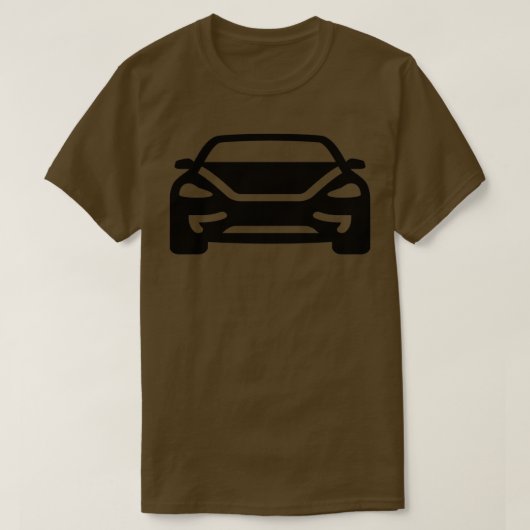 elektrische auto 14 t-shirt (Design voorkant)
