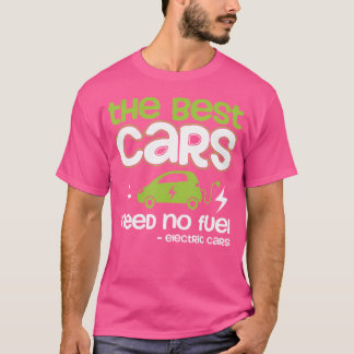 Elektrische auto Drive Electro Mobility Proud Plug T-shirt