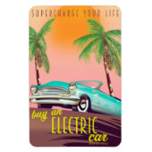 Elektrische auto  magneet (Verticaal)