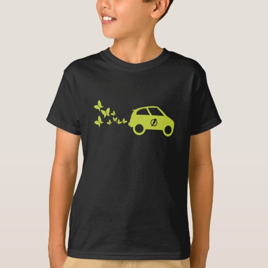 Elektrische auto t-shirt (Voorkant)