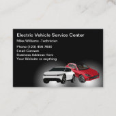 Elektrische auto's visitekaartje (Voorkant)