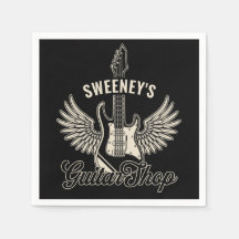 Elektrische Ax Wings ADD NAAM gitarist Guitar Shop