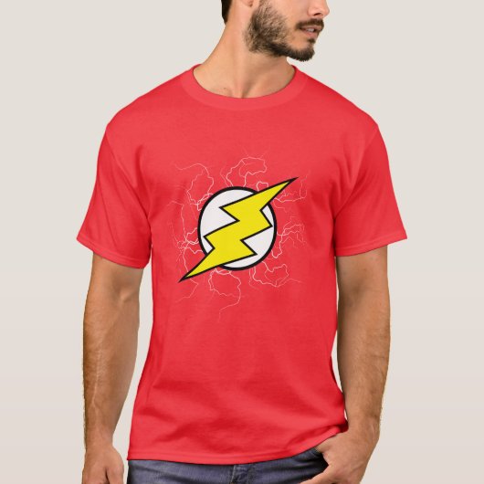 Elektrische bal licht effect ontwerp t-shirt (Voorkant)
