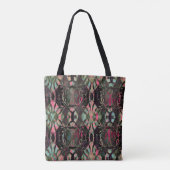 Elektrische Batik Tote Bag (Achterkant)