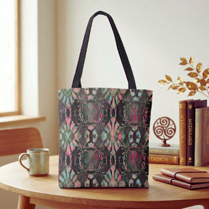 Elektrische Batik Tote Bag