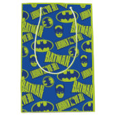 Elektrische batterij - het donkere nachtpatroon medium cadeauzakje (Voorkant)