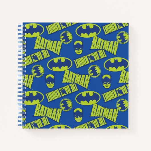 Elektrische batterij - het donkere nachtpatroon notitieboek (Voorkant)