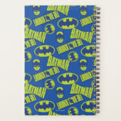 Elektrische batterij - het donkere nachtpatroon planner (Achterkant)