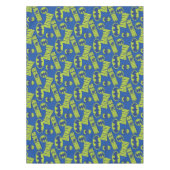 Elektrische batterij - het donkere nachtpatroon tafelkleed (Voorkant)