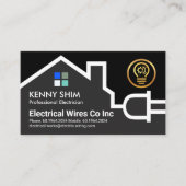 Elektrische bedrading Home Circuit Visitekaartje (Voorkant)