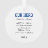 Elektrische bedrijfskrachtlijn Lineman - Waarderin Ornament (achterkant)