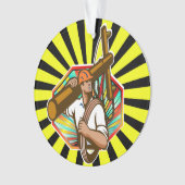 Elektrische bedrijfskrachtlijn Lineman - Waarderin Ornament (voorkant)