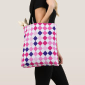 Elektrische bessen Harlequin Tote Bag (Dichtbij)