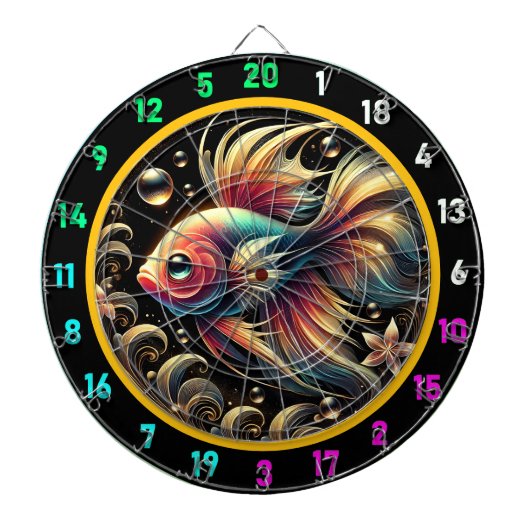 Elektrische Betta Burst Dartboard Fun Dartbord (Voorkant)