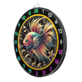 Elektrische Betta Burst Dartboard Fun Dartbord (Voorkant Rechts)