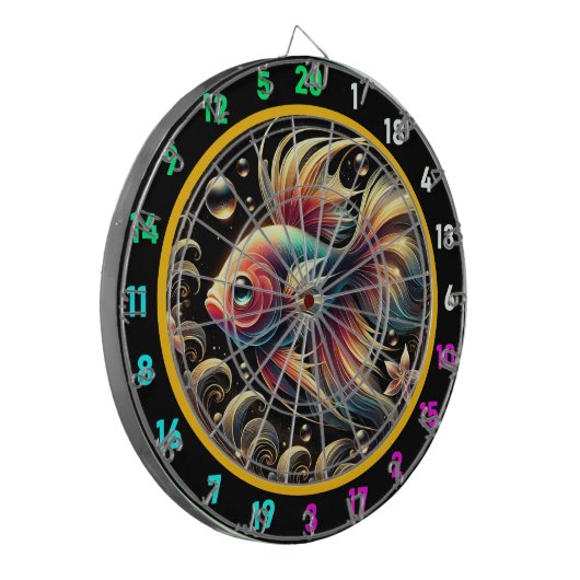 Elektrische Betta Burst Dartboard Fun Dartbord (Voorkant Links)